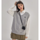 早秋預訂|MUAHMUAH LOOSE FIT SWEAT VEST 早秋預訂|MUAHMUAH LOOSE FIT SWEAT VEST