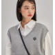 早秋預訂|MUAHMUAH LOOSE FIT SWEAT VEST 早秋預訂|MUAHMUAH LOOSE FIT SWEAT VEST