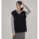 早秋預訂|MUAHMUAH LOOSE FIT SWEAT VEST 早秋預訂|MUAHMUAH LOOSE FIT SWEAT VEST