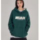 早秋預訂｜MUAHMUAH SIGNATURE COMBI COLOR OVERFIT HOODIE
