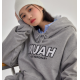 早秋預訂｜MUAHMUAH SIGNATURE COMBI COLOR OVERFIT HOODIE