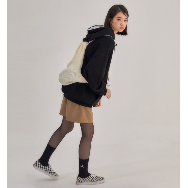 早秋預訂｜MUAHMUAH SIGNATURE COMBI COLOR OVERFIT HOODIE
