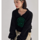 早秋預訂｜MUAHMUAH CALLAR CROP SWEATSHIRTS