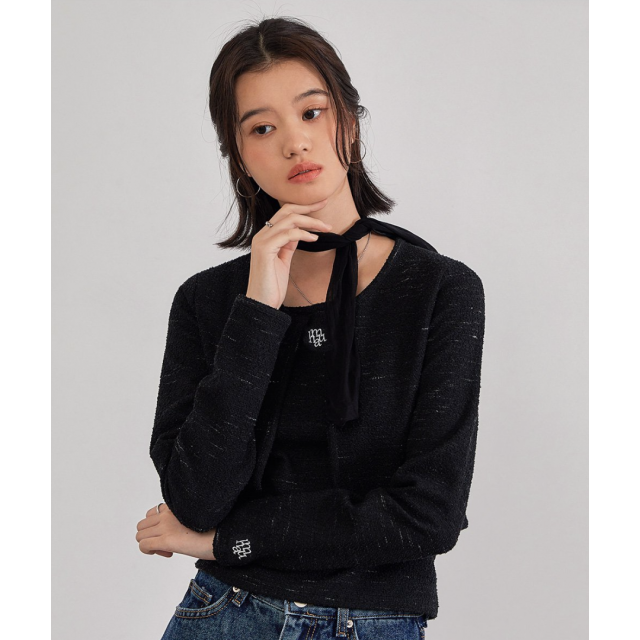 早秋預訂｜MUAHMUAH SIGNATURE LOGO POINT TWEED SET
