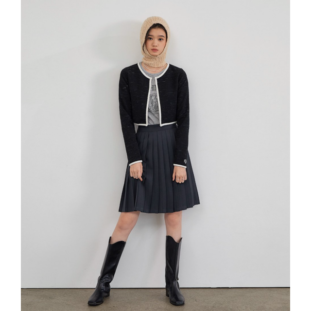 早秋預訂｜MUAHMUAH SIGNATURE LOGO POINT TWEED SET
