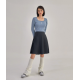 早秋預訂｜MUAHMUAH SQUARE NECK CROP LONG SLEEVE
