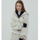 秋冬預訂｜MUAHMUAH BALLOON CROP HOOD ZIP-UP