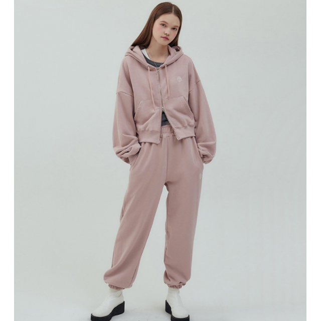 秋冬預訂｜MUAHMUAH BALLOON CROP HOOD ZIP-UP