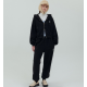秋冬預訂｜MUAHMUAH BALLOON CROP HOOD ZIP-UP