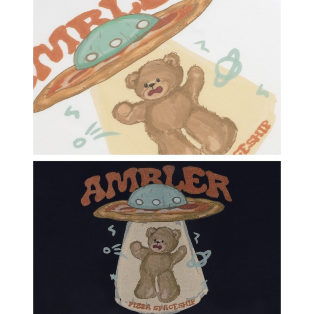 22F/W 預訂|AMBLER PIZZA UFO SWEATSHIRT 22F/W 預訂|AMBLER PIZZA UFO SWEATSHIRT