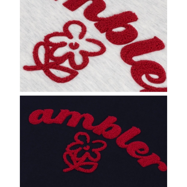 22F/W 預訂｜AMBLER BOUCLE FLOWER SWEATSHIRT