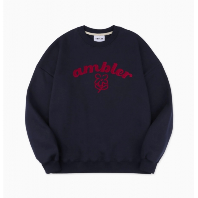 22F/W 預訂｜AMBLER BOUCLE FLOWER SWEATSHIRT