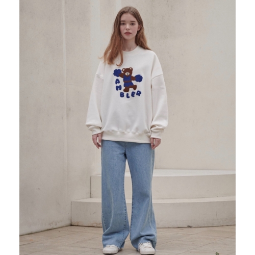 22F/W 預訂｜AMBLER CHEERLEADER BEAR SWEATSHIRT