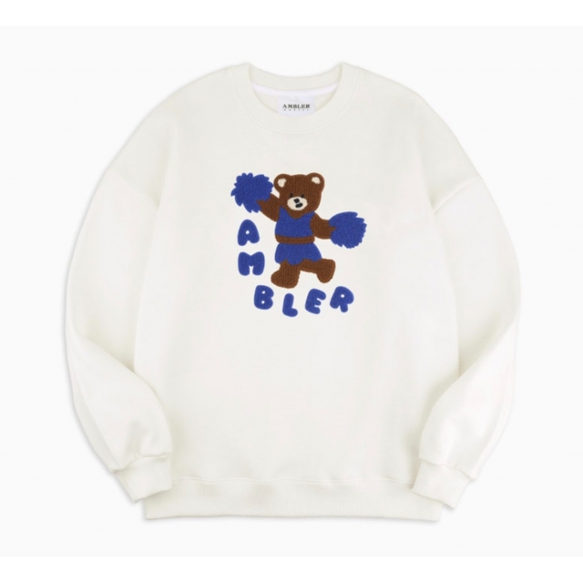 22F/W 預訂｜AMBLER CHEERLEADER BEAR SWEATSHIRT