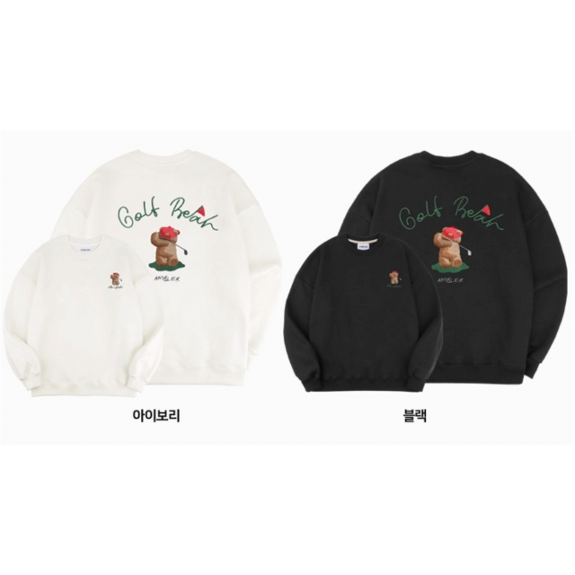 22F/W 預訂|AMBLER GOLF BEAR SWEATSHIRT 22F/W 預訂|AMBLER GOLF BEAR SWEATSHIRT