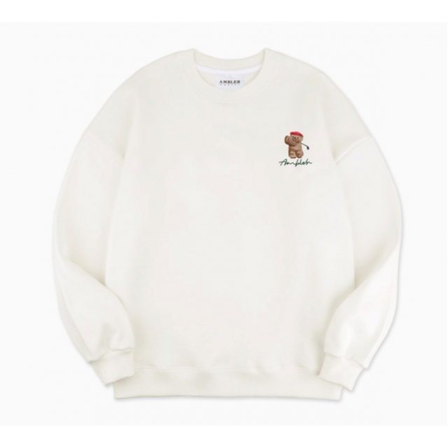 22F/W 預訂|AMBLER GOLF BEAR SWEATSHIRT 22F/W 預訂|AMBLER GOLF BEAR SWEATSHIRT