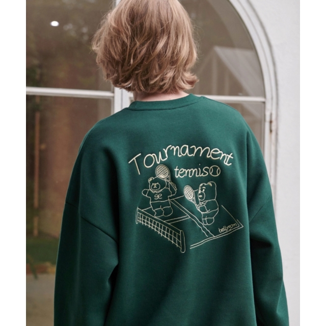 22F/W 預訂｜AMBLER TENNIS BELLY SWEATSHIRT