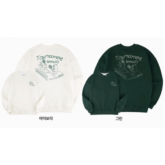 22F/W 預訂｜AMBLER TENNIS BELLY SWEATSHIRT
