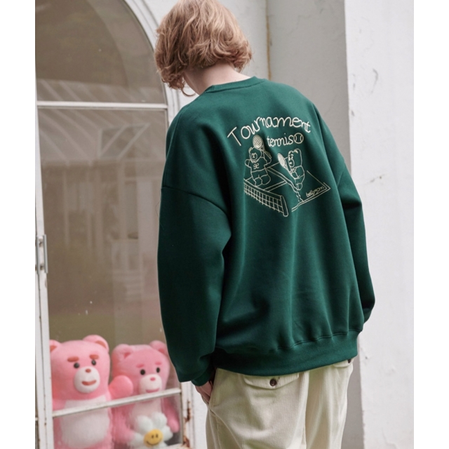 22F/W 預訂｜AMBLER TENNIS BELLY SWEATSHIRT