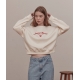 22F/W 預訂｜AMBLER BROKEN HEART CROP SWEATSHIRT