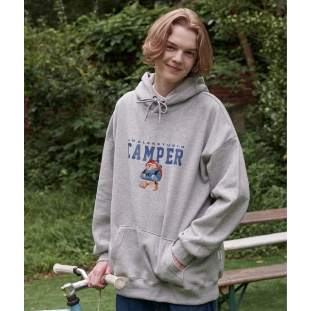 22F/W 預訂｜AMBLER CAMPER BEAR HOODIE