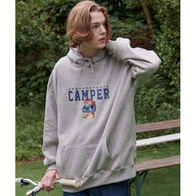 22F/W 預訂｜AMBLER CAMPER BEAR HOODIE