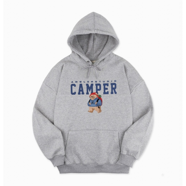 22F/W 預訂｜AMBLER CAMPER BEAR HOODIE
