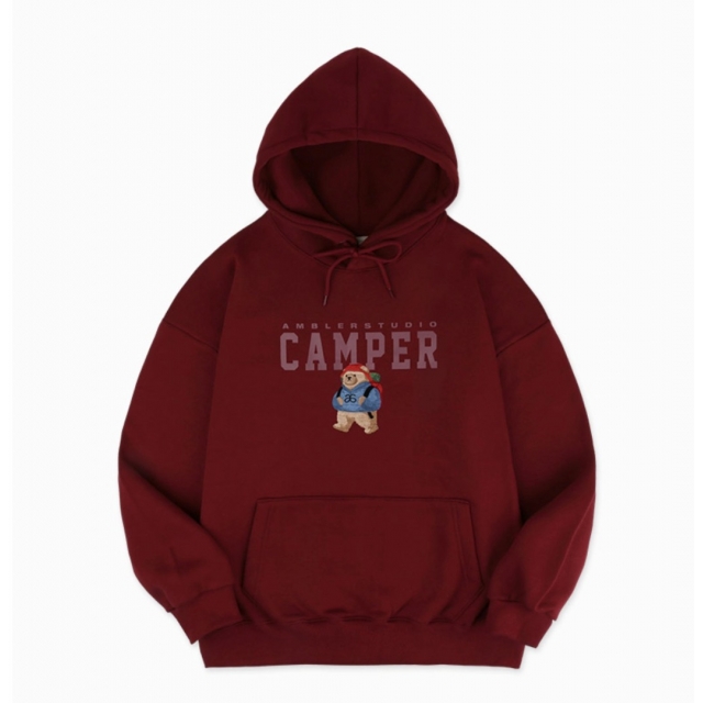22F/W 預訂｜AMBLER CAMPER BEAR HOODIE