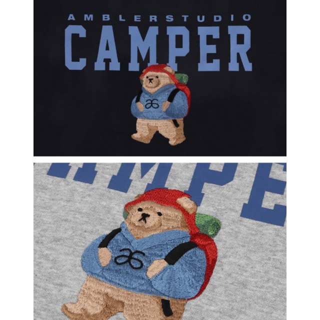 22F/W 預訂｜AMBLER CAMPER BEAR HOODIE