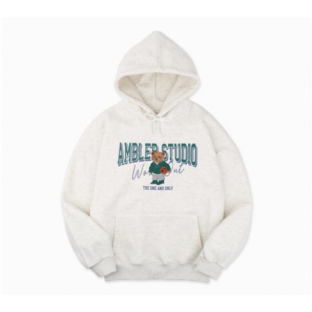 22F/W 預訂｜AMBLER BASKETBALL BEAR HOODIE