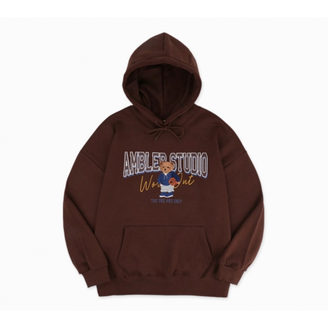 22F/W 預訂｜AMBLER BASKETBALL BEAR HOODIE