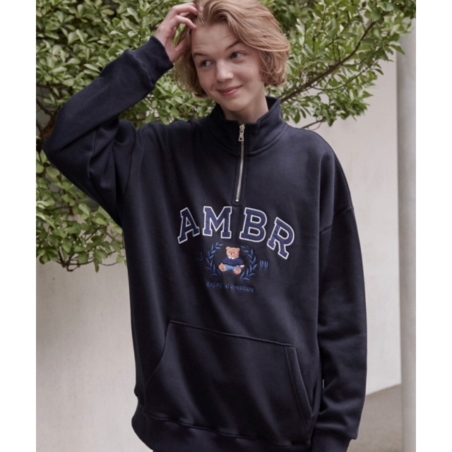 22F/W 預訂｜AMBLER SCHOOL BEAR HOODIE