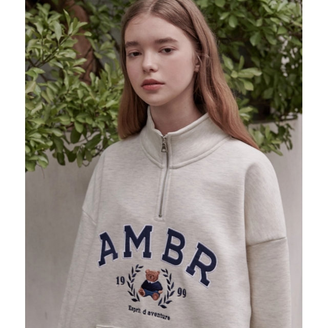 22F/W 預訂｜AMBLER SCHOOL BEAR HOODIE