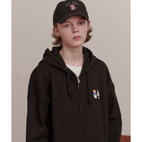 22F/W 預訂｜AMBLER TWINLOOK BEAR ZIPUP HOODIE