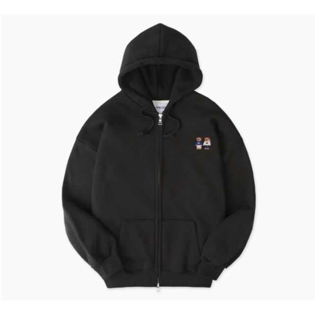 22F/W 預訂｜AMBLER TWINLOOK BEAR ZIPUP HOODIE