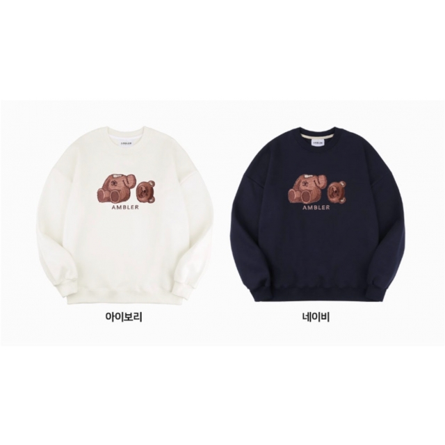 22F/W 預訂|AMBLER OOPS BEAR SWEATSHIRT 22F/W 預訂|AMBLER OOPS BEAR SWEATSHIRT