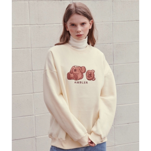 22F/W 預訂｜AMBLER OOPS BEAR SWEATSHIRT