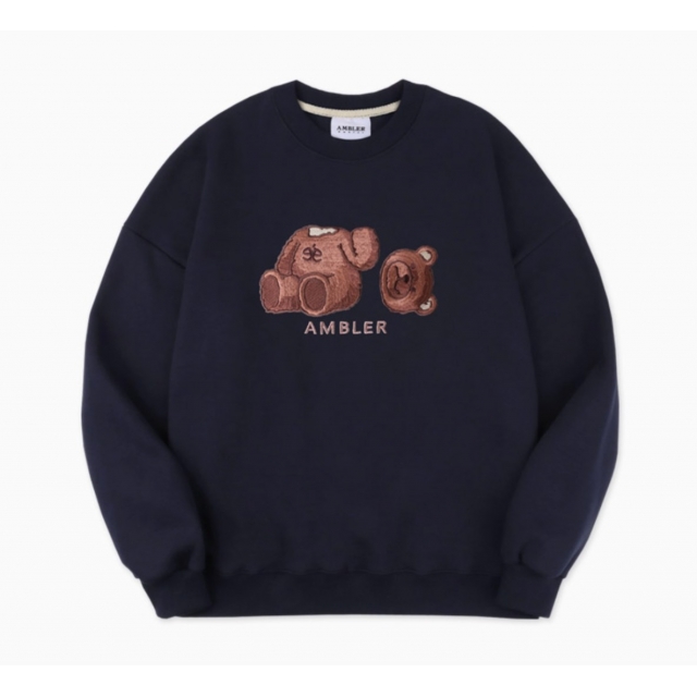 22F/W 預訂|AMBLER OOPS BEAR SWEATSHIRT 22F/W 預訂|AMBLER OOPS BEAR SWEATSHIRT
