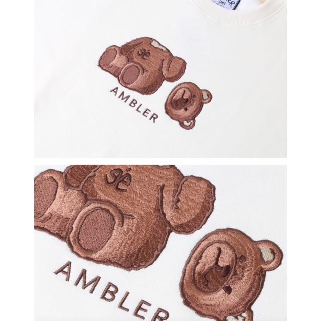 22F/W 預訂|AMBLER OOPS BEAR SWEATSHIRT 22F/W 預訂|AMBLER OOPS BEAR SWEATSHIRT