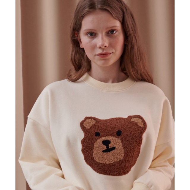 22F/W 預訂｜AMBLER BOUCLE BEAR SWEATSHIRT