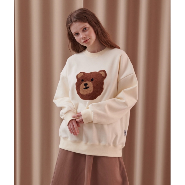 22F/W 預訂｜AMBLER BOUCLE BEAR SWEATSHIRT