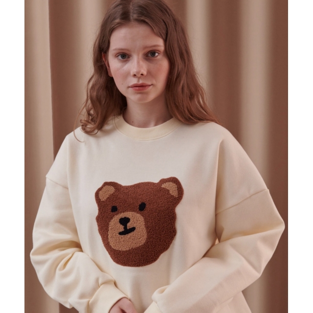 22F/W 預訂｜AMBLER BOUCLE BEAR SWEATSHIRT