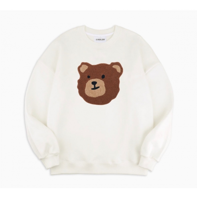 22F/W 預訂｜AMBLER BOUCLE BEAR SWEATSHIRT