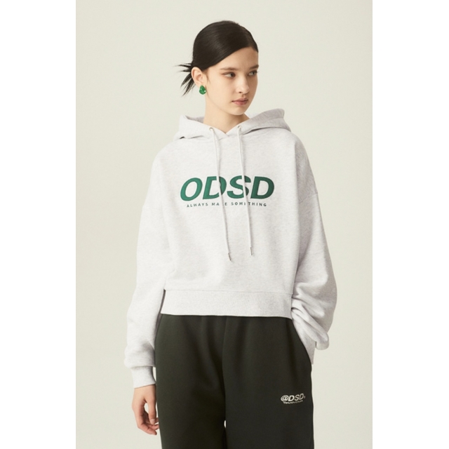 F/W 預訂｜ODSD LOGO APPLIQUE CROPPED HOODIES (8 COLOR)