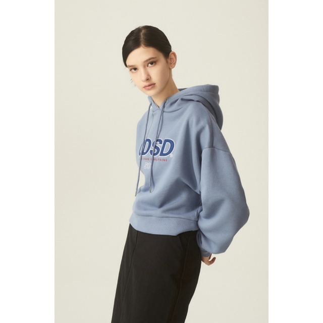 F/W 預訂｜ODSD LOGO APPLIQUE CROPPED HOODIES (8 COLOR)