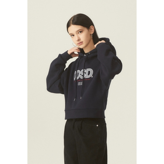 F/W 預訂｜ODSD LOGO APPLIQUE CROPPED HOODIES (8 COLOR)
