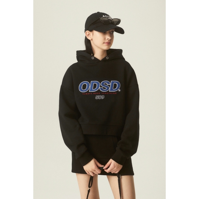 F/W 預訂｜ODSD LOGO APPLIQUE CROPPED HOODIES (8 COLOR)