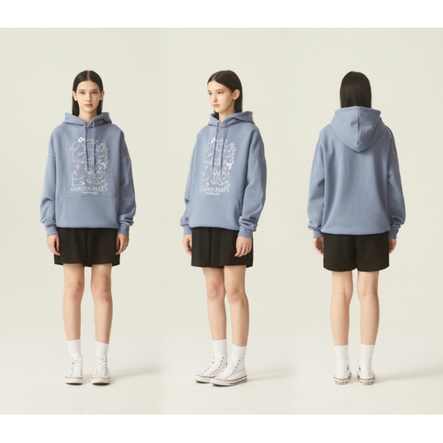 F/W 預訂｜ODSD GARDEN PARTY DRAWING HOODIES (6 COLOR)
