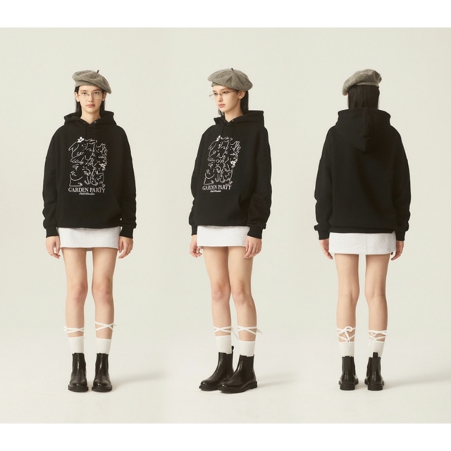 F/W 預訂｜ODSD GARDEN PARTY DRAWING HOODIES (6 COLOR)