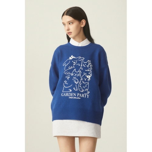 F/W 預訂｜ODSD GARDEN PARTY DRAWING HOODIES (6 COLOR)